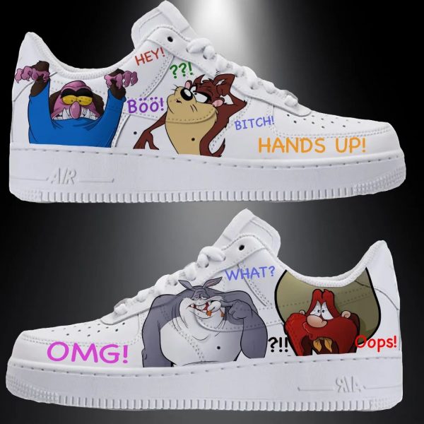 Looney Tunes Design Custom Air Force 1