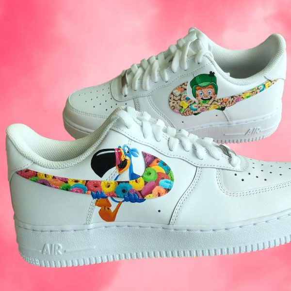 Lucky Charms x Fruit Loops Custom Air Force 1