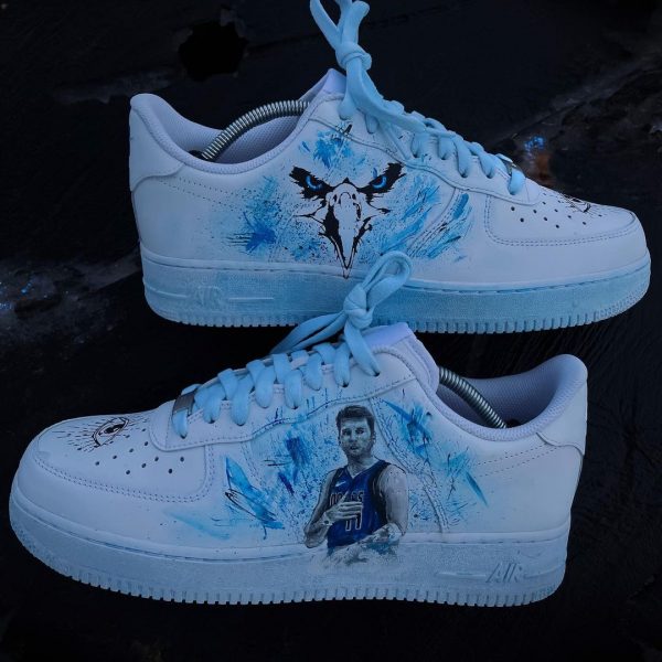 Luka Doncic Custom Air Force 1