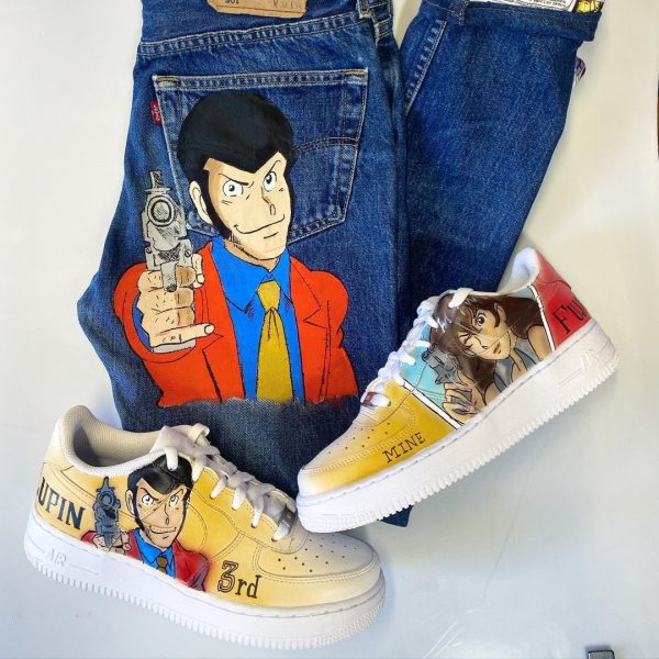 Lupin x Fujiko Custom Air Force 1