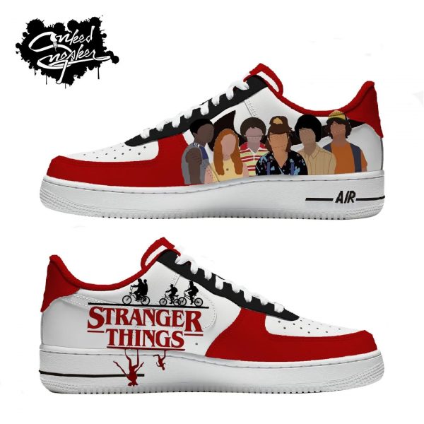 Stranger Things Design Custom Air Force 1