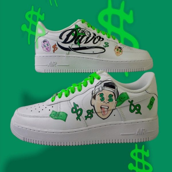 MC Davo Custom Air Force 1