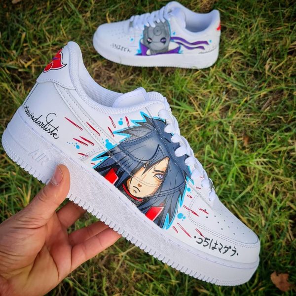 Madara ft Obito Custom Air Force 1