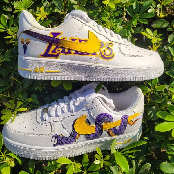 Mamba Painted Custom Air Force 1