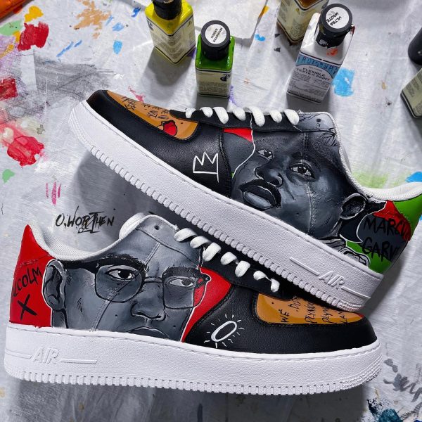 Marcus x Malcolm Custom Air Force 1