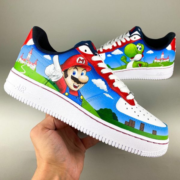 Marios Painted Custom Air Force 1