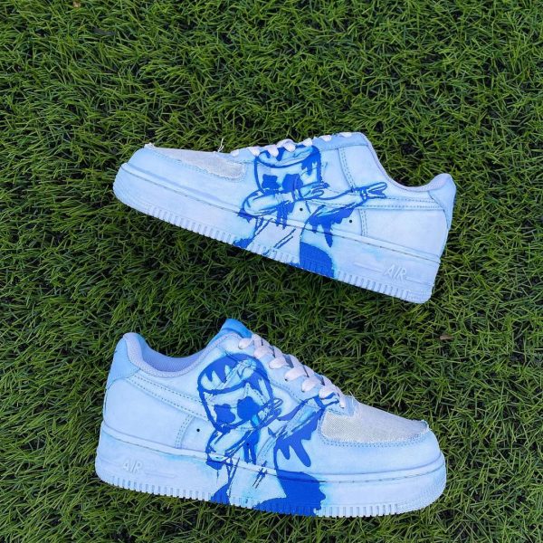 Marshmello Painted Custom Air Force 1