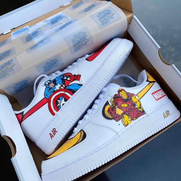 Marvel Painting Custom Air Force 1