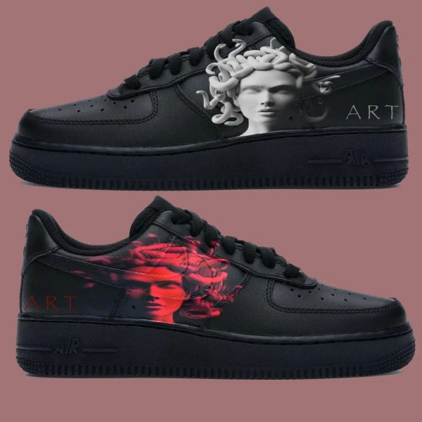 Medusa Painting Custom Air Force 1