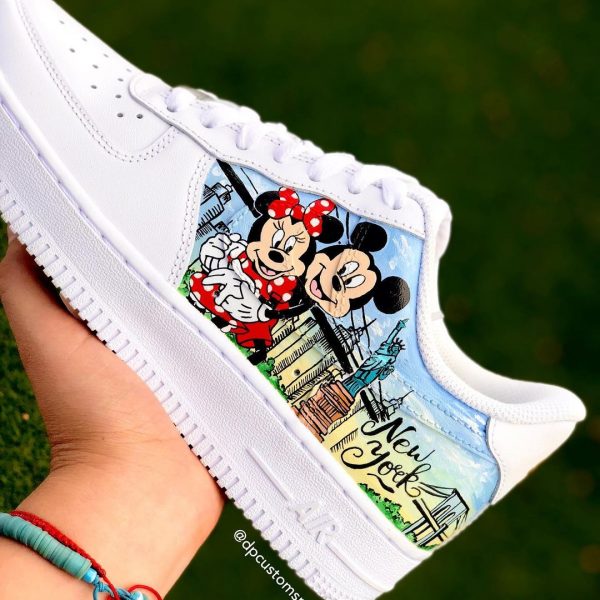 Mickey Painted Custom Air Force 1