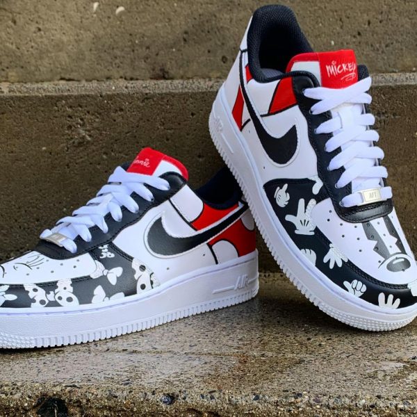 Mickey Mouse Painting Custom Air Force 1