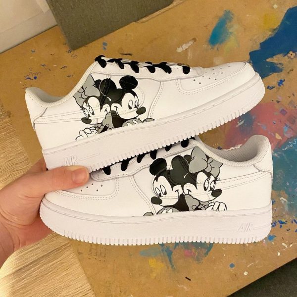 Mickey Mouse Handpainted Custom Air Force 1