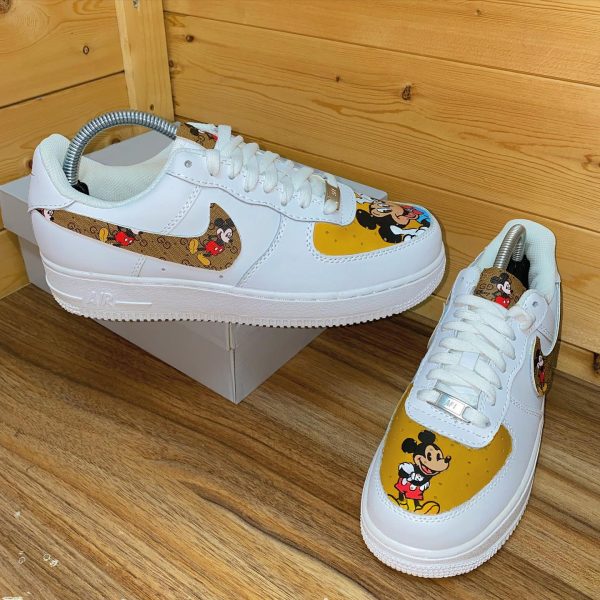 Cartoon Mickey Mouse Custom Air Force 1