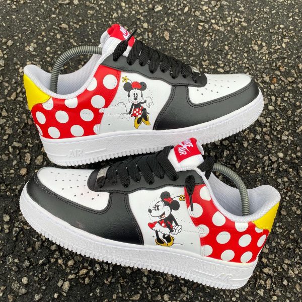 Mickey vs Minnie Custom Air Force 1