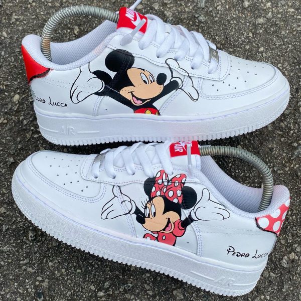 Mickey ft Minnie Custom Air Force 1