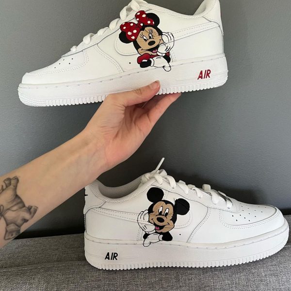 Mickey Minnie Custom Air Force 1