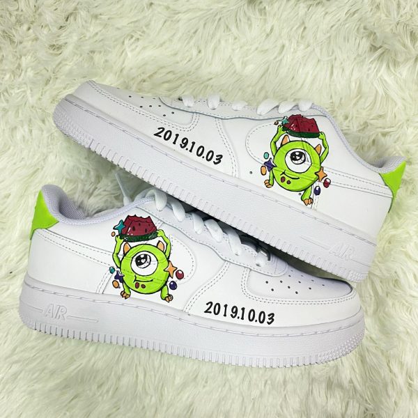 Mike Wazowski Custom Air Force 1