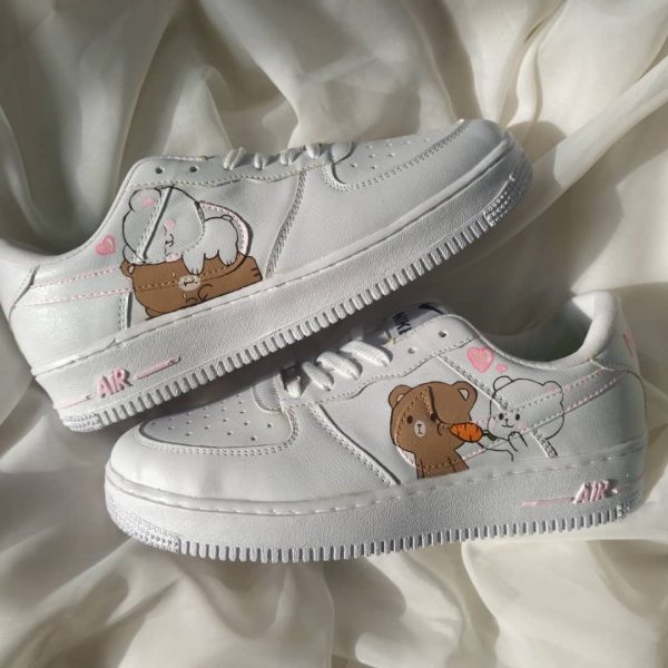 Milk And Mocha Custom Air Force 1