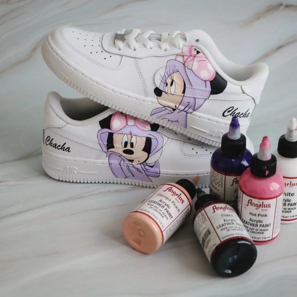 Minnie Painted Custom Air Force 1