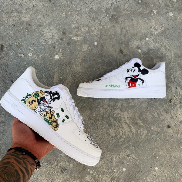 Monopoly x Mickey Custom Air Force 1