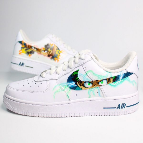 Deku vs Bakugo Custom Air Force 1