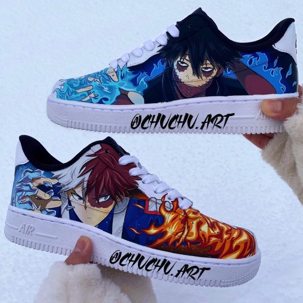 Shoto vs Dabi Custom Air Force 1