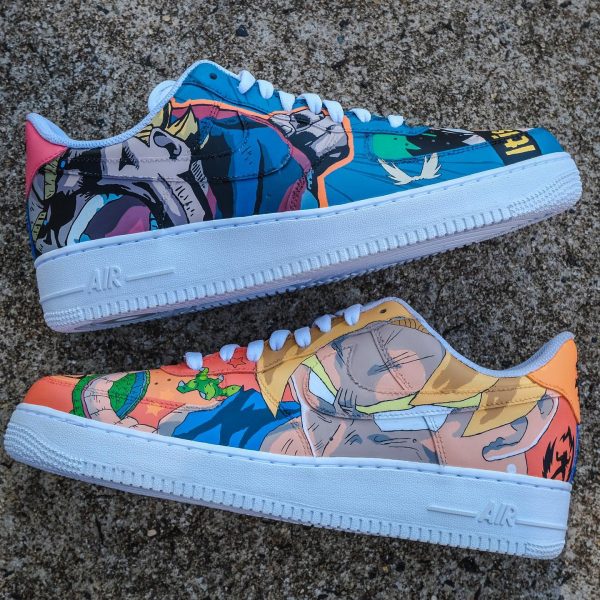 My Hero Academia x Dragon Ball Custom Air Force 1