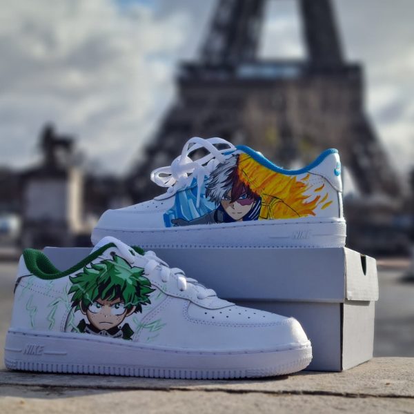 Izuku x Todoroki Custom Air Force 1