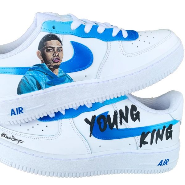 Myke Towers Custom Air Force 1