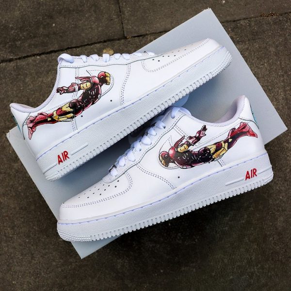 Painting Iron Man Custom Air Force 1