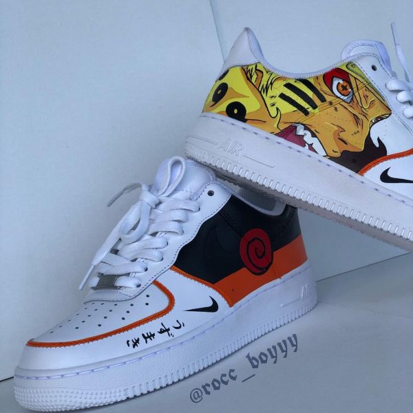 Naruto Anime Handpainting Custom Air Force 1