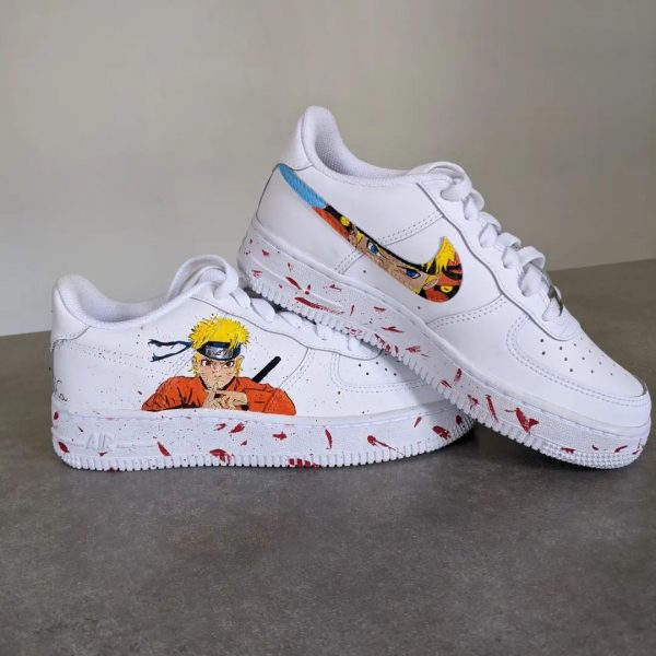 Naruto Anime Design Custom Air Force 1