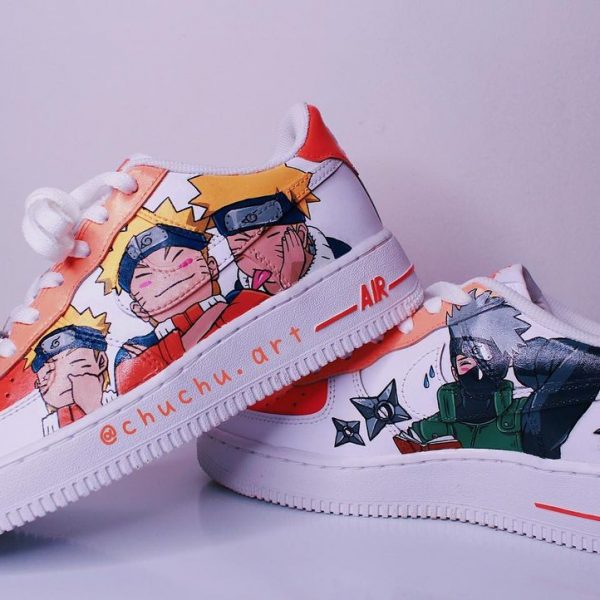 Naruto Anime Paint Custom Air Force 1