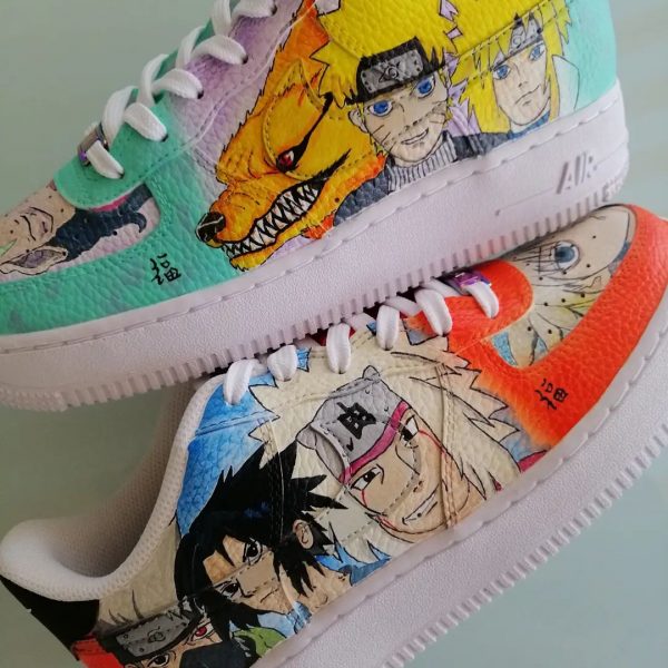 Naruto - Hunter x Hunter - Death Note Custom Air Force 1