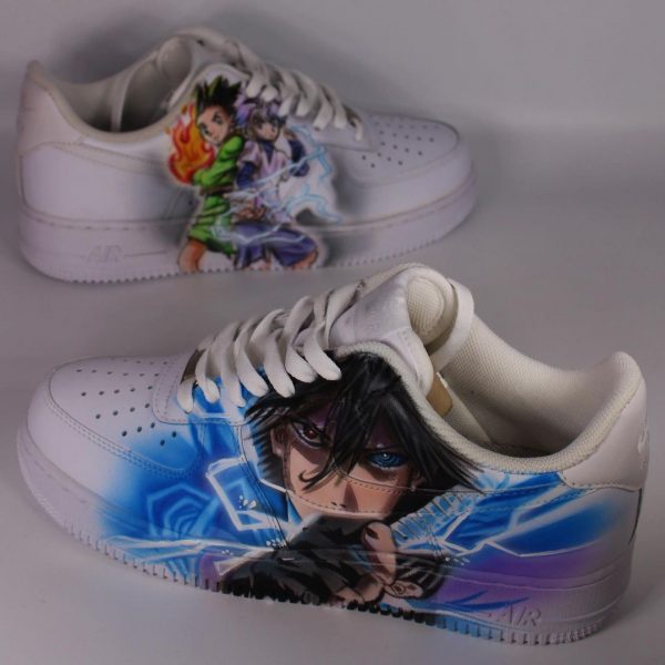 Naruto And HunterxHunter Custom Air Force 1