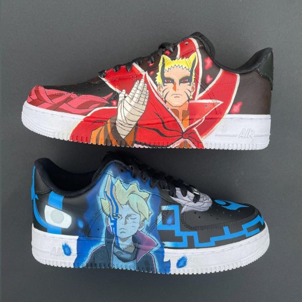 Naruto vs Boruto Custom Air Force 1