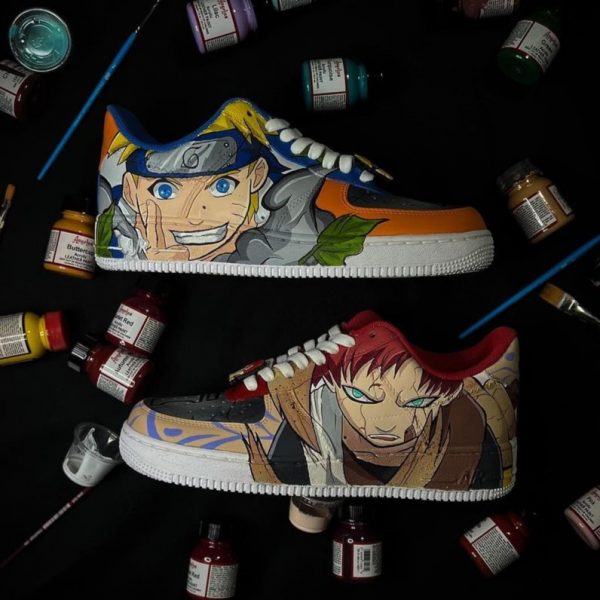 Naruto vs Gaara Custom Air Force 1