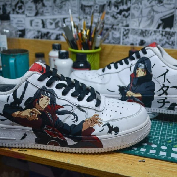 Naruto Kakashi Painting Custom Air Force 1