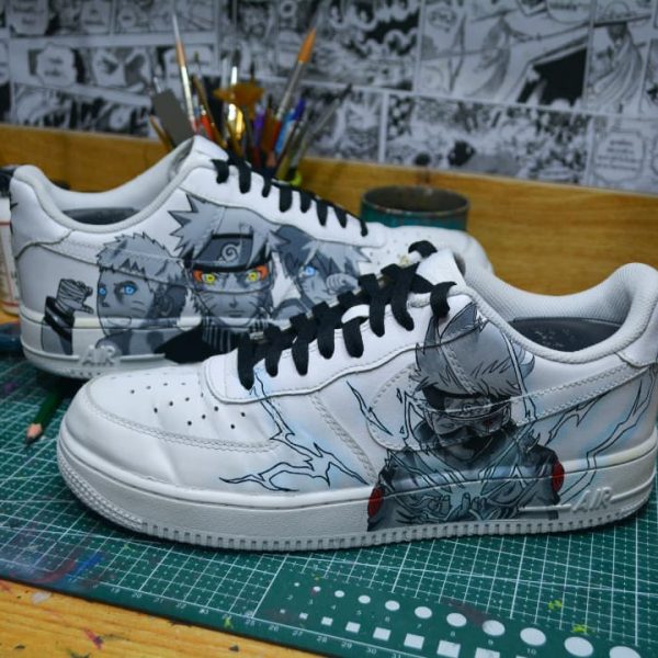 Anime Naruto Kakashi Custom Air Force 1