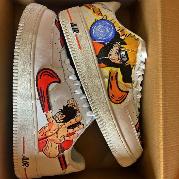 Naruto x Luffy Custom Air Force 1