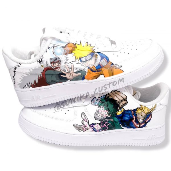 Naruto x My Hero Academia Custom Air Force 1