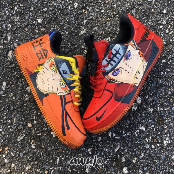 Naruto x Pain Custom Air Force 1