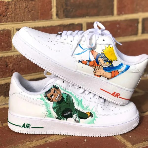 Naruto Rock Lee Custom Air Force 1