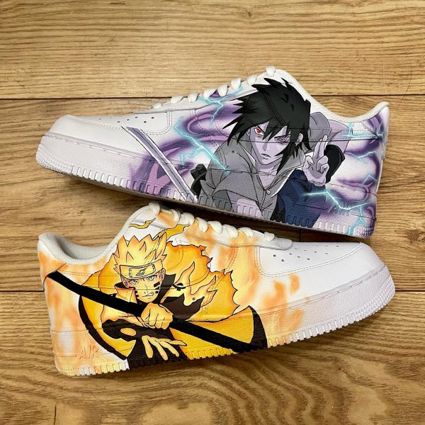 Naruto x Sasuke Custom Air Force 1