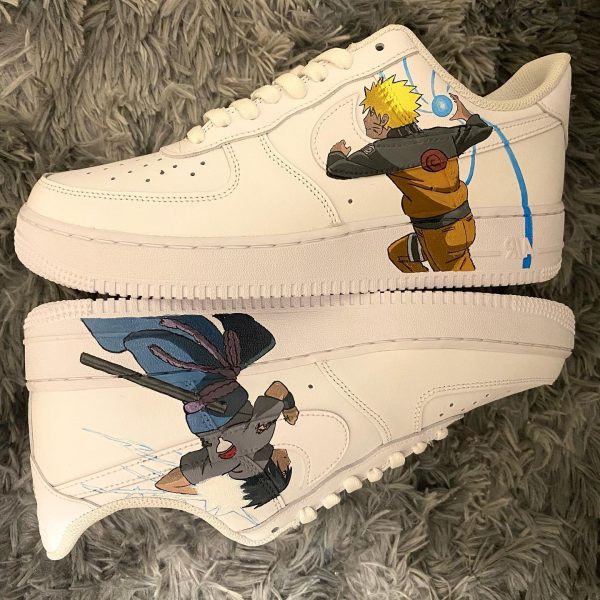 Naruto x Sasuke Custom Air Force 1