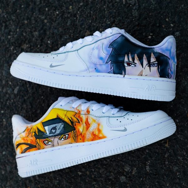 Naruto x Sasuke Custom Air Force 1