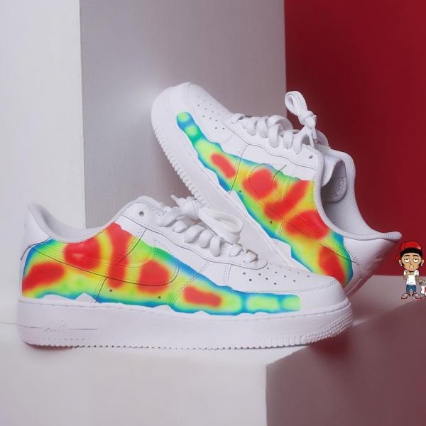 Neon Custom Air Force 1