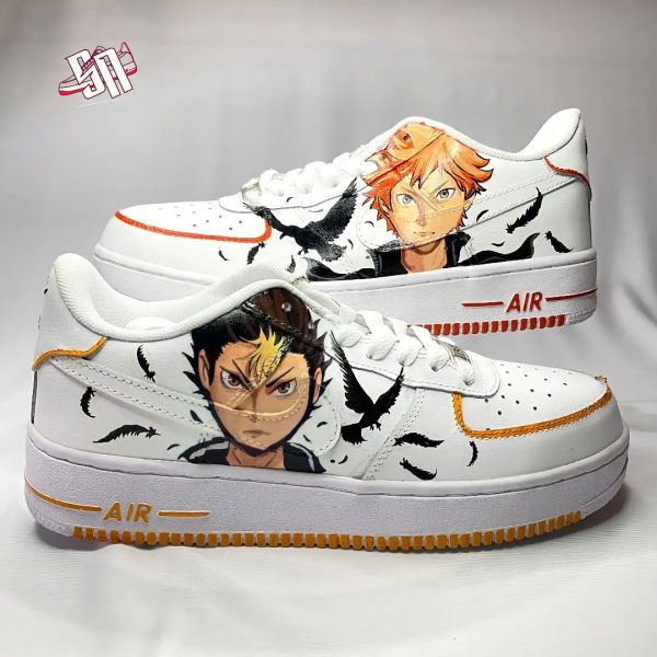 Nishinoya Yu x Hinata Shoyo Custom Air Force 1