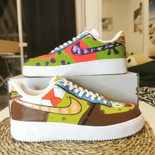 SpongeBob SquarePants 21 Custom Air Force 1