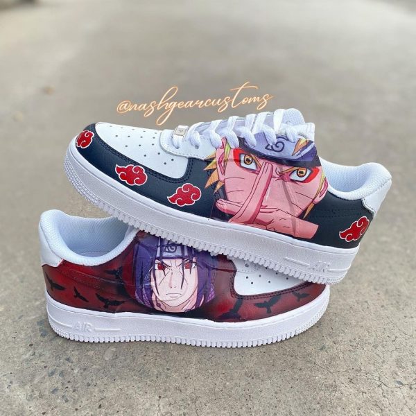 Naruto Itachi Anime Custom Air Force 1